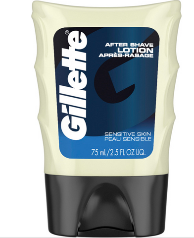 Gillette After Shave Lotion Sensitive 2.5 oz 