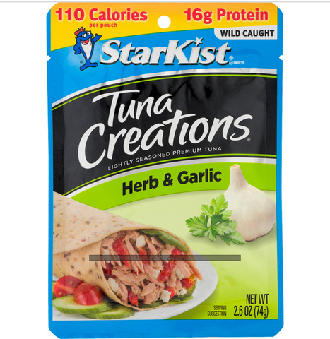 Starkist Tuna Creations - Herb & Garlic 2.6 oz. 