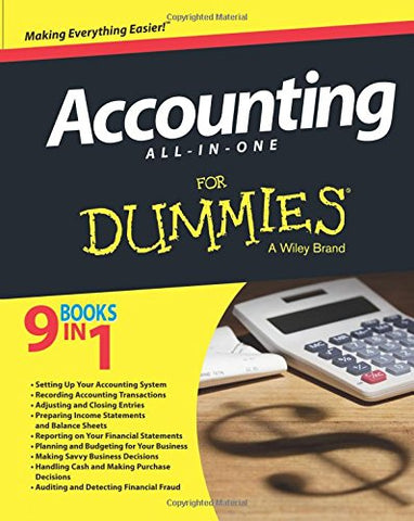 Accounting All-in-One For Dummies (For Dummies Series) 