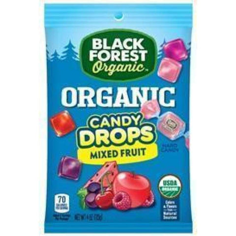Black Forest Organic Mixed Fruit Hard Candy, 4 Oz. 