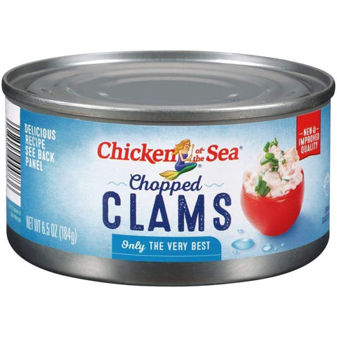 Chicken Of The Sea Chopped Clams 6.5Oz 