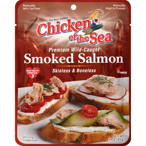 Chicken Of The Sea Smoked Salmon Pouch 3Oz 