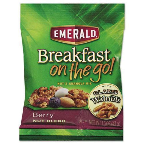 Emerald Breakfast On The Go Berry Nut Blend 1.5Oz 
