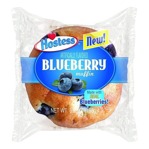 Hostess Blueberry Jumbo Muffin Single-Serve 