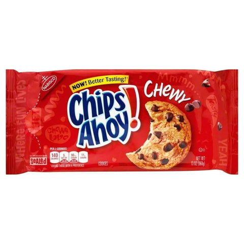 Nabisco Chips Ahoy Cookies Chewy, 13 Oz. 