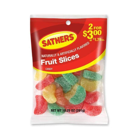 Sathers 2/$3 Fruit Slices, 10.25 Oz. 